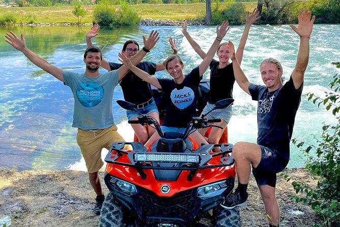 ATV Quad Tour from Split - Stop 3 at the Ruda River source area: watermills and village feel