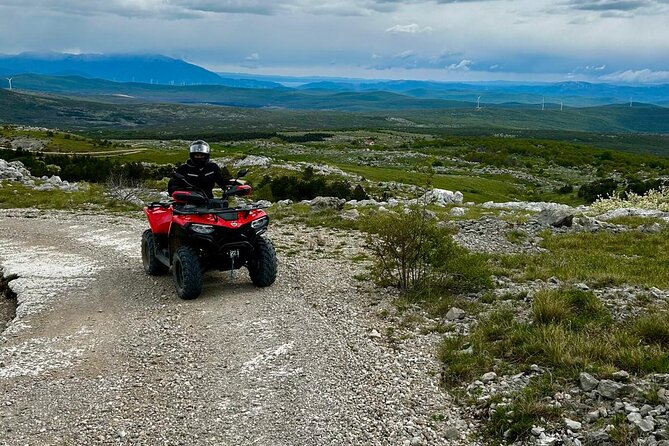 ATV Quad Tour From Split with Mountains and Swimming - Kamešnica mountain riding: the core ATV experience