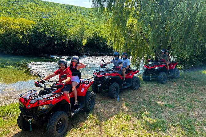 ATV Quad Tour from Split with Swimming and Waterfalls - Ovrlja Waterfalls, Then the Bigger Spring Stop for Swimming