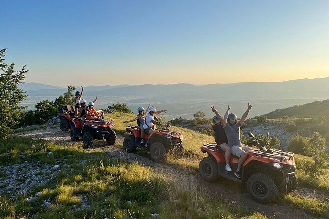 ATV Quad Tour from Split - Getting to the start point: Obrovac Sinjski and the pickup factor