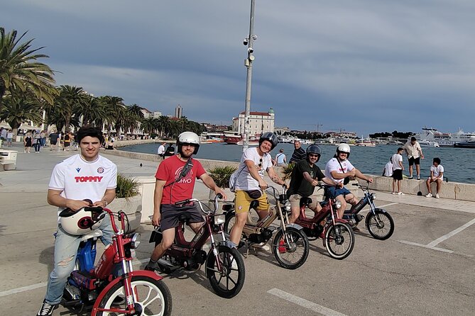 Back to the 80s Unique Vintage Tomos Moped Tour Split - Kasjuni viewpoint: sea views without the crowds of a full day trip