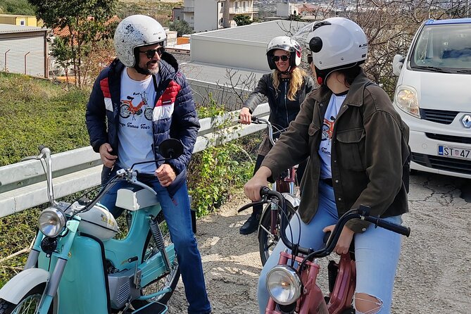 Back to the 80s Unique Vintage Tomos Moped Tour Split - Meet Baldo and get your moped confidence at Poljud