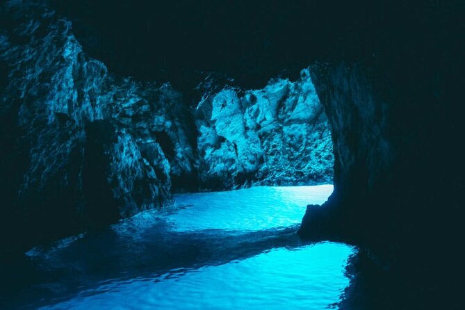 Blue Cave Full-Day Boat Tour with Hvar and 5 Islands - Blue Cave: the big ticket moment, plus what to do if it changes