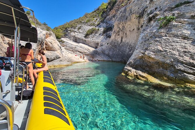 Blue cave & Hvar, 5 islands speed boat tour with unique boats from Split - The Pakleni islands view on the way to Hvar