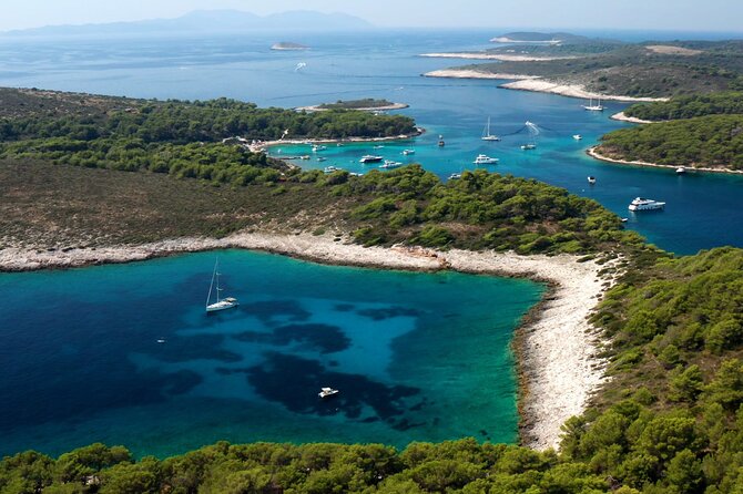 Blue Cave, Hvar Island & Paklenjaci Speedboat Tour from Split - Budikovac Island: calm snorkeling time with provided gear