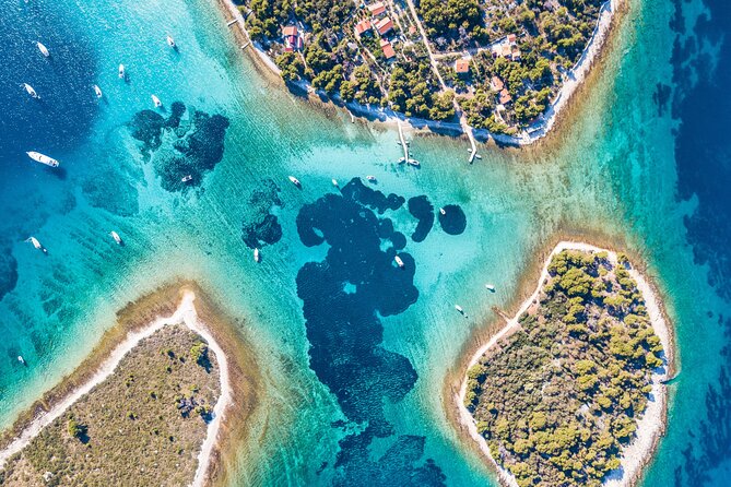 Blue Lagoon & 3 Islands Private Boat Tour - First stop: Trogir’s UNESCO old town and the bell tower hour