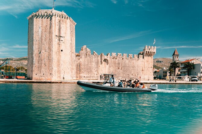 Blue Lagoon & 3 Islands Small-Group Speedboat Tour - Split to Trogir: Getting the UNESCO hit early