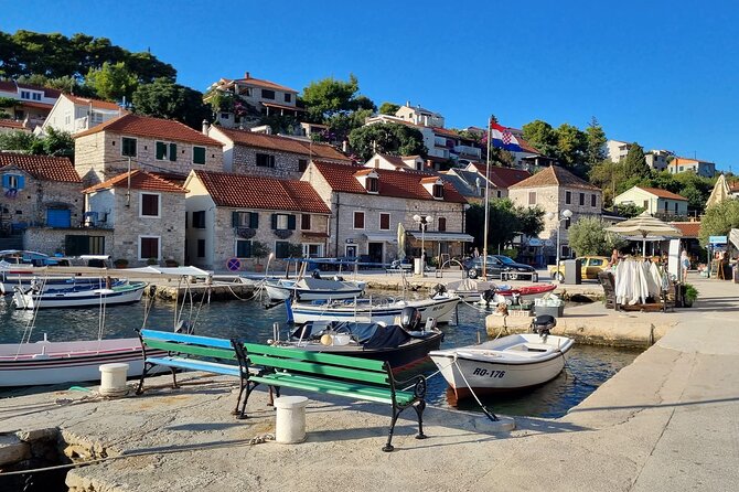 Blue Lagoon, Trogir & 3 Islands Speedboat Tour from Split - Krknjaši Bay and the Blue Lagoon swim: where the day earns its money