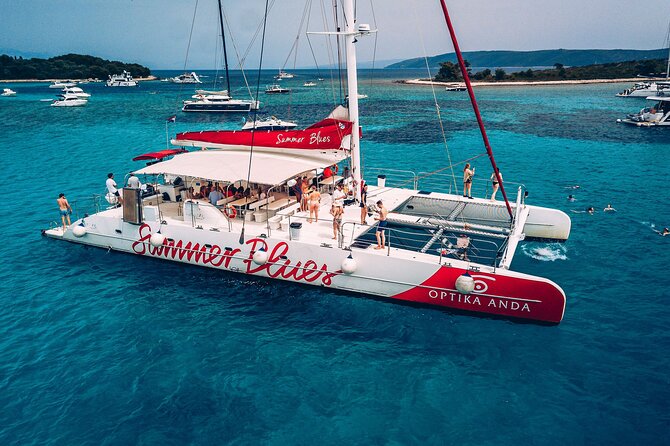 Blue Lagoon, Trogir & Čiovo catamaran tour with Food and Drinks - Trogir UNESCO time: guided walk plus your own wandering