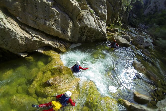 Canyoning basic on Cetina river from Omiš - The Kraljevac Power Plant Finish: A Satisfying Change of Scene
