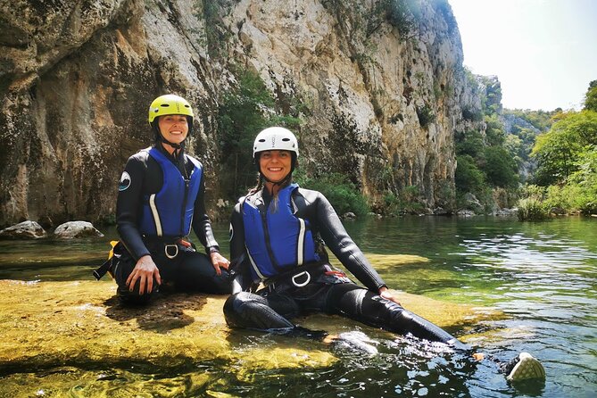 Cetina River Extreme Canyoning Adventure from Split or Zadvarje - Stop 1, Velika Gubavica Waterfall: The 50-Meter Roped Descent Moment