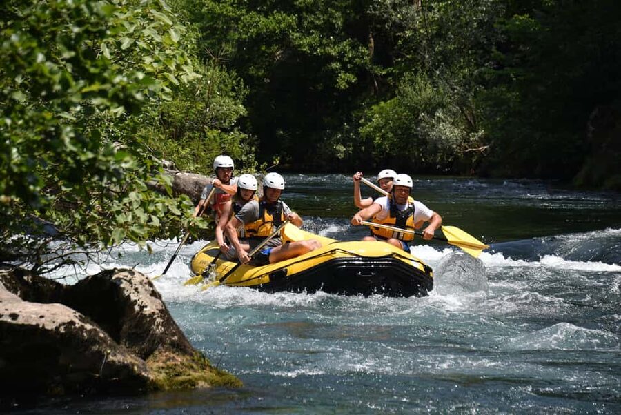 Cetina River Rafting Tour with Transfer from Split - Key points