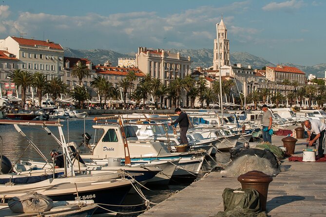 City Bike Tour of Split - Varos Narrow Streets and the Final Feel at Sustipan