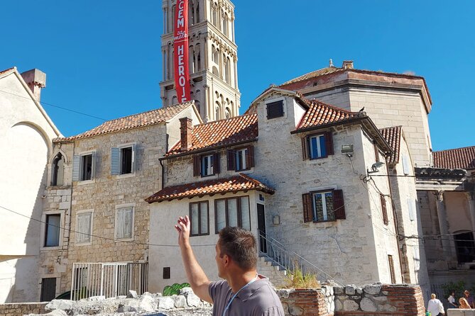Diocletian Palace & Split Walking Tour - Grgur Ninski and the Old Split finish, built for your next meal