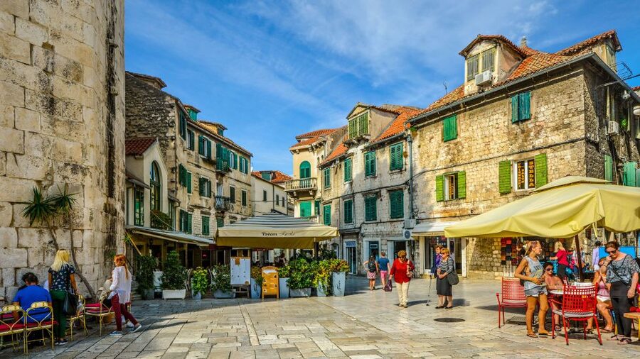 Discover The Old Town Split 1.5h walking Small group tour - St Doimus Cathedral and Diocletian’s mausoleum story