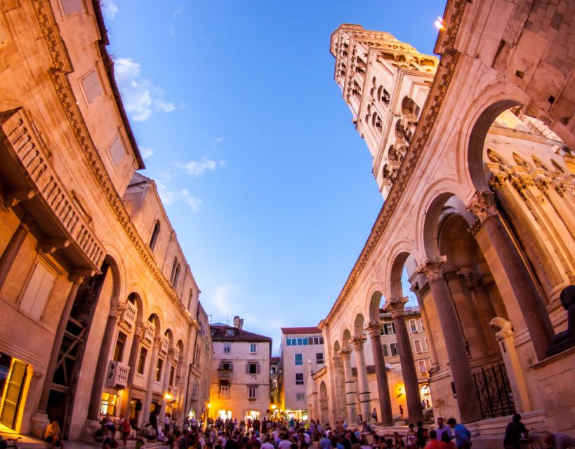 Evening Group Walking Tour - Split Old City Diocletian's Pal - Meeting Point at the Big Red Sign, Getting Oriented Fast