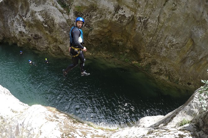 Extreme Canyoning on Cetina river from Omis - What You Actually Do in the Canyon: Swim, Hike, Slide, and Pass Through Rock