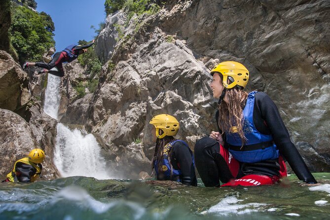 Extreme Canyoning on Cetina River from Split or Zadvarje - Views from 600-foot cliffs, plus the fun contrast of fast and slow