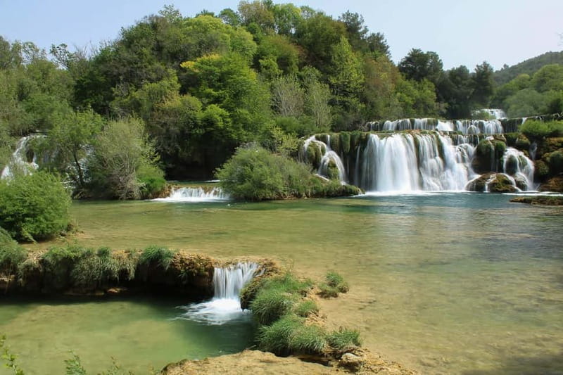 From Split Area: Krka National Park Private Tour - Skradinski Buk waterfalls: travertine cascades you can actually walk through