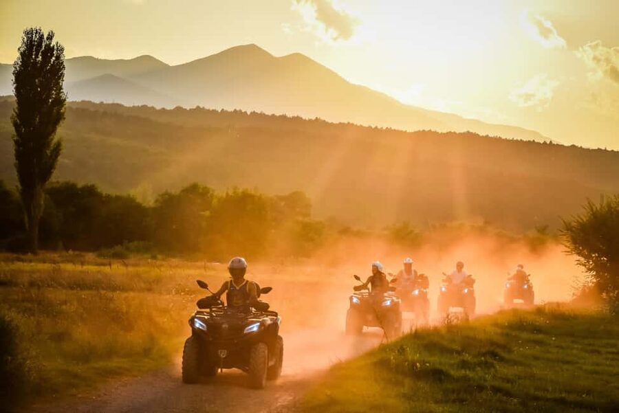 From Split: ATV Dinara Mountain Tour with Picnic - Vrdovo 1001 m views and the Dinaric Alps track