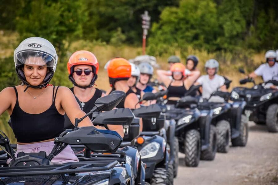 From Split: ATV Dinara Mountain Tour with Picnic - From Rumin 51 and the safety briefing to your first real ride
