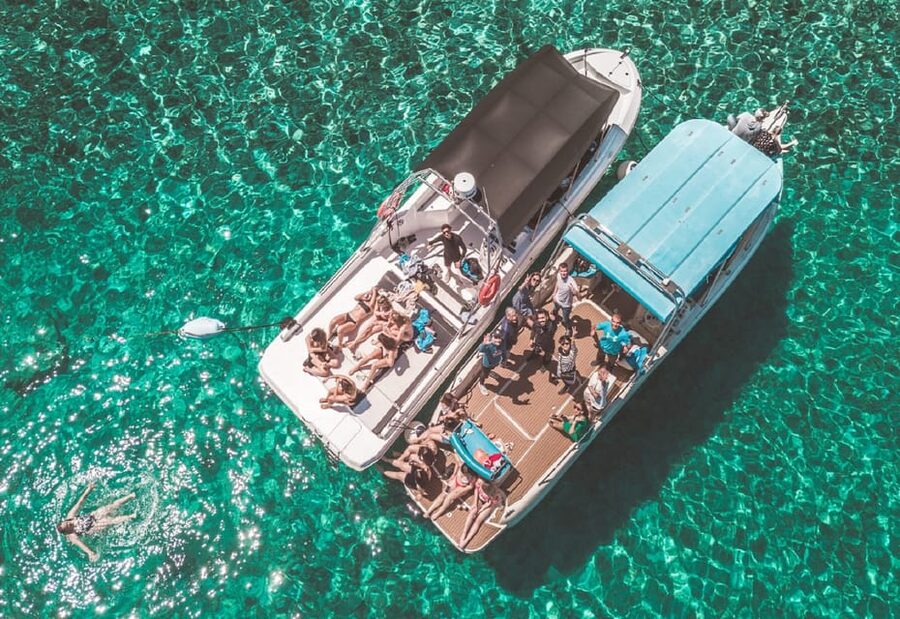 From Split: Blue Cave & 5 Islands Amazing Speedboat Tour - Pakleni Islands scenery and the day’s “in-between” moments