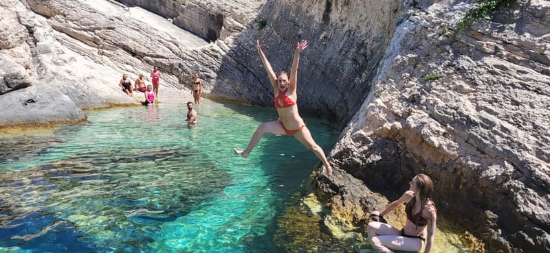 From Split: Blue Cave, Hvar, Mamma Mia, 5 Islands boat Tour - Guide and Skipper Matters on a Speedboat Day