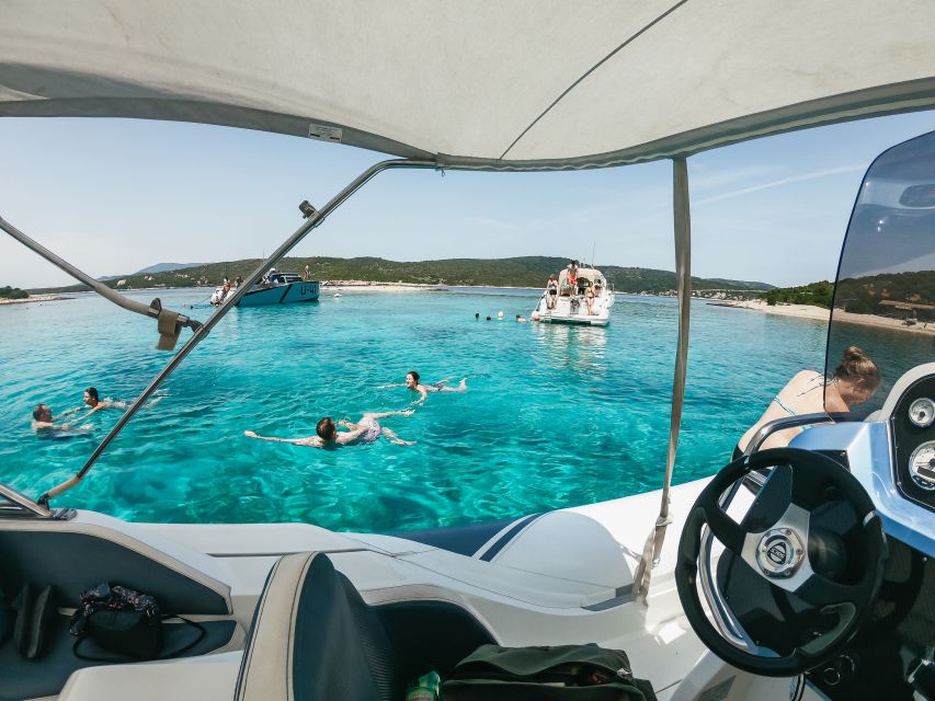From Split: Blue Cave, Mamma Mia, Vis & Hvar 5-Island Tour - Budikovac Blue Lagoon: swimming and snorkeling time you’ll remember