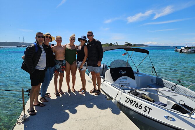 From Split Blue Lagoon and 3 Islands Tour - Blue Lagoon and Krknjasi Bay: snorkeling time and dolphin odds