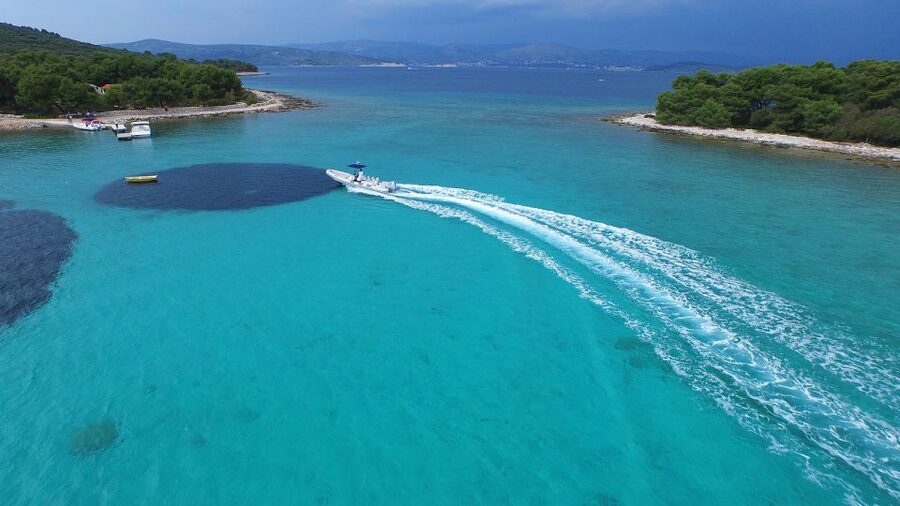 From Split: Blue Lagoon and Trogir Half-Day Speedboat Tour - The Blue Lagoon stop you actually plan around