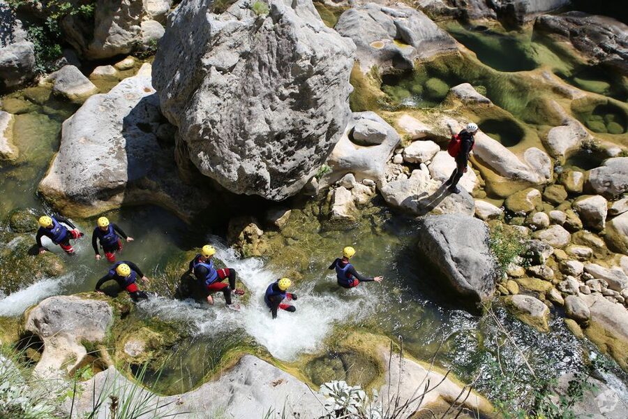 From Split: Canyoning on the Cetina River - From Split to Zadvarje: Turning a Half Day Into a Real Adventure