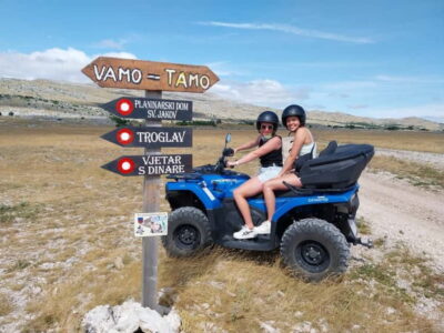 Dinara Nature Park Quad Adventure with Swimming