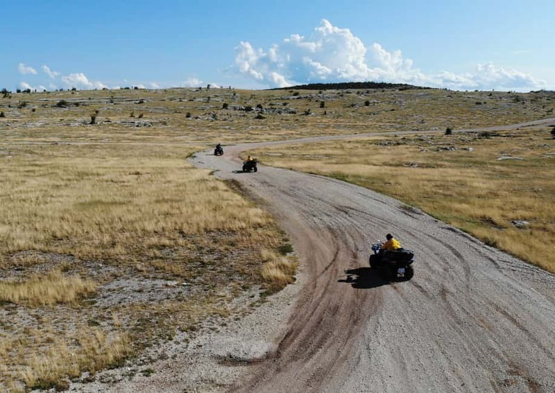 From Split: Dinara Nature Park Quad Adventure with Swimming - Photos, videos, and drone clips: getting memories without juggling tech