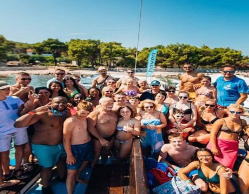 From Split: Islands & Blue Lagoon Cruise with Lunch & Drinks - Your 9-Hour Loop: Slatine or Split, Plus Random Seating