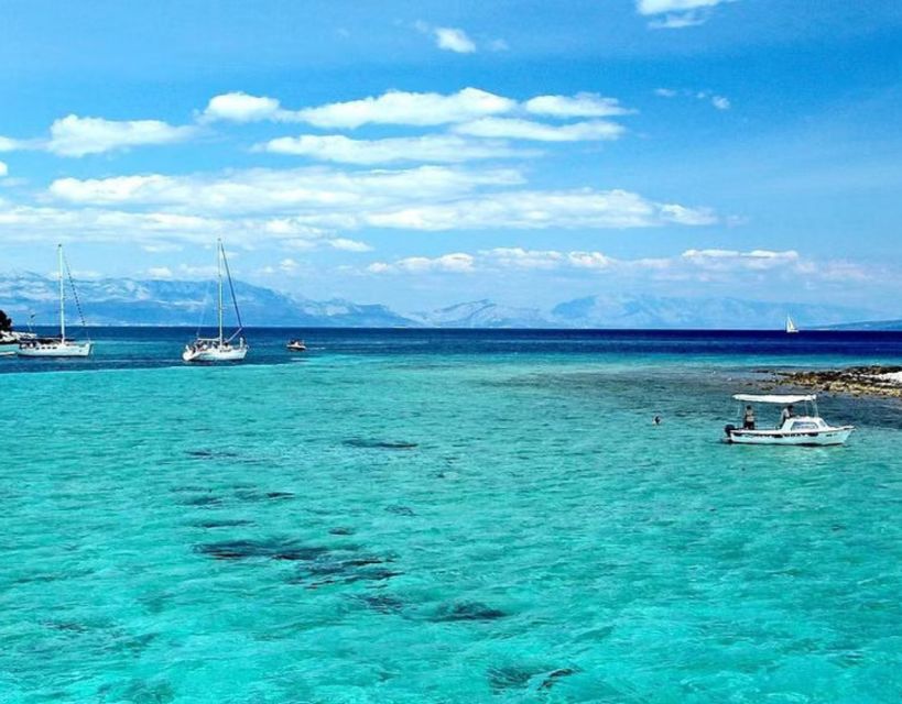 From Split: Islands & Blue Lagoon Cruise with Lunch & Drinks - Trogir UNESCO: One Hour to See St. Lovre and Kamerlengo Tower