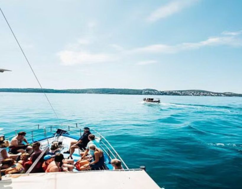 From Split: Islands & Blue Lagoon Cruise with Lunch & Drinks - Blue Lagoon: Lunch, Drinks, Snorkeling Gear, and the Water Slide