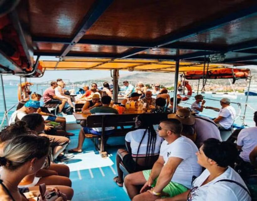 From Split: Islands & Blue Lagoon Cruise with Lunch & Drinks - Food and Drinks Onboard: Lunch Choices, Sweet Finish, and What Can Vary