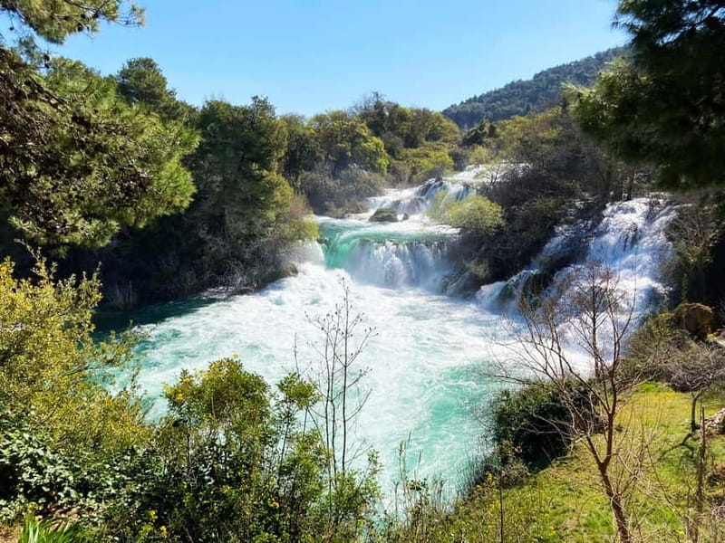 From Split: Krka Waterfalls Guided Tour & Ticket Discount - Walking to Skradinski buk, the moment you’ll keep photographing