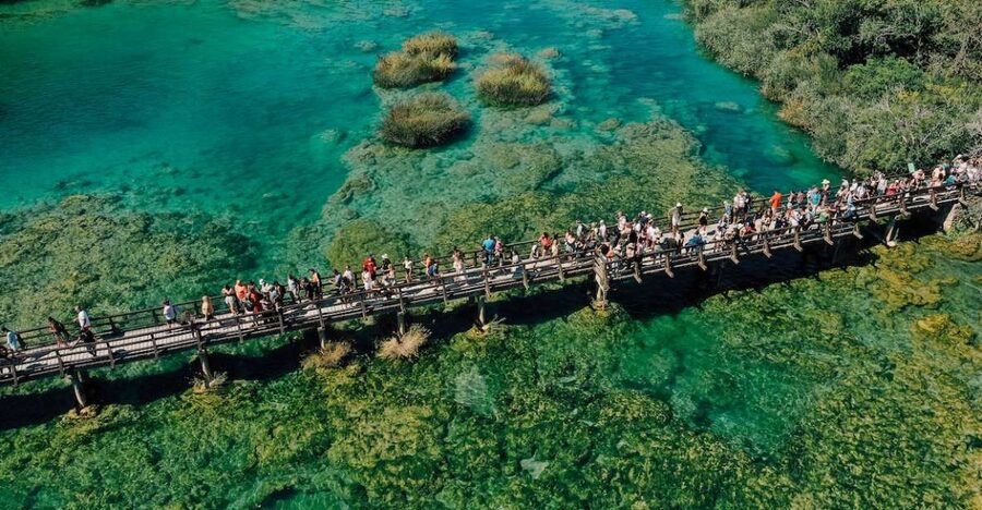 From Split: Krka Waterfalls Tour with Boat Cruise & Swimming - The bus ride that sets up Krka National Park for you