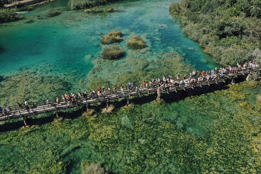 From Split: Krka Waterfalls Tour with Boat Cruise & Swimming - The small ethno-village stop, and what it adds to the day