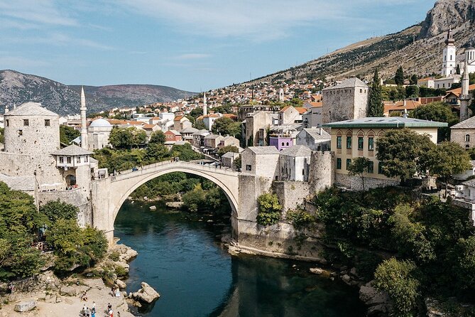 From Split: Mostar and Kravice Waterfalls Tour - Split to Mostar in an air-conditioned ride, with a real agenda