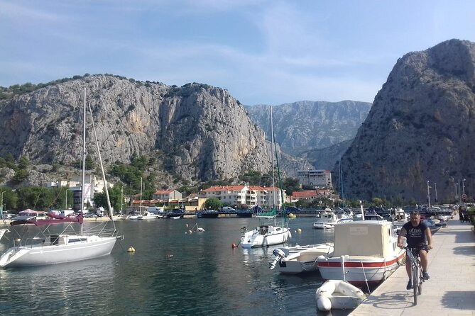From Split Omis Day Tour with Boat Cruise and Swimming - Fortress Mirabella (Peovica): climb for the best kind of payoff