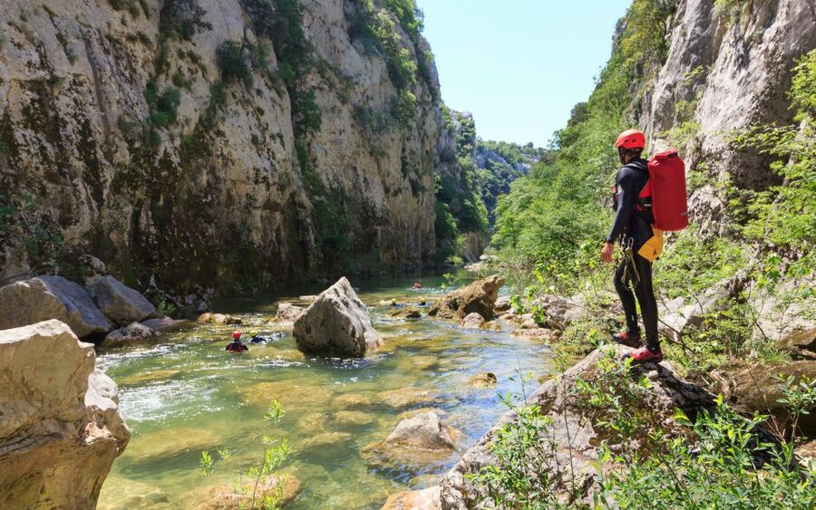 From Split or Zadvarje: Cetina River Canyoning - Price and value: $58 for safety, gear, and real river time