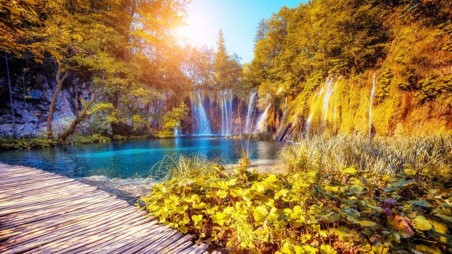 From Split: Plitvice Lakes Guided Tour with Entry Tickets - Boat cruise and electric train: smart breaks built into the route