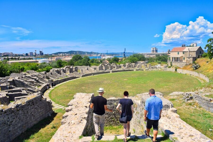 From Split: Private Salona Tour - Solin on top of Salona: why the ruins still feel alive