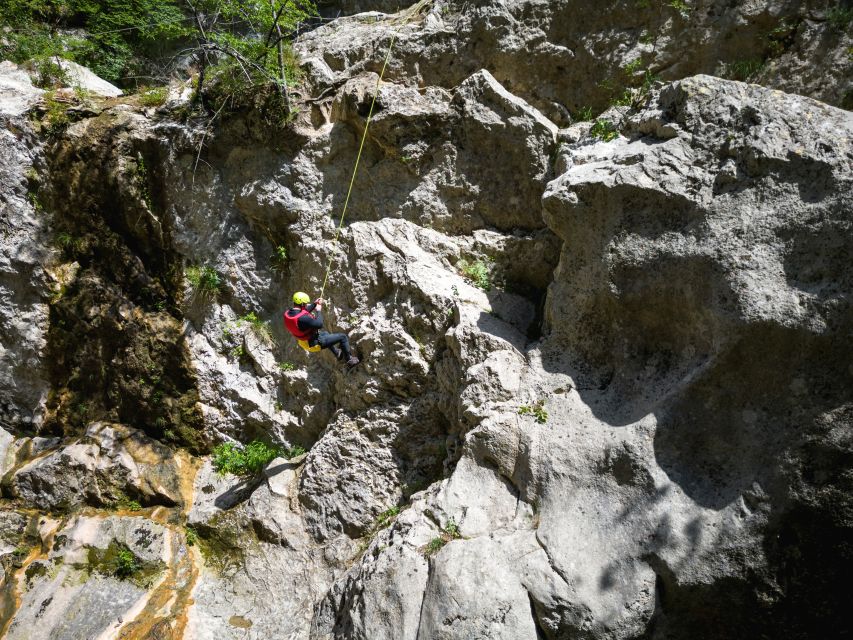 From Split/Šestanovac: Extreme Canyoning on Cetina River - The waterfall, cliffs, and why this canyon route feels different
