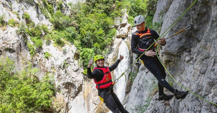 From Split/Šestanovac: Extreme Canyoning on Cetina River - Gear, safety briefing, and what “extreme” actually means here