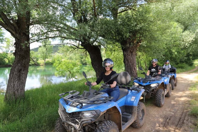 From Split: Three Rivers Quad Tour with Swimming and Lunch - Ruda’s source and Grab River: where the old mills add context