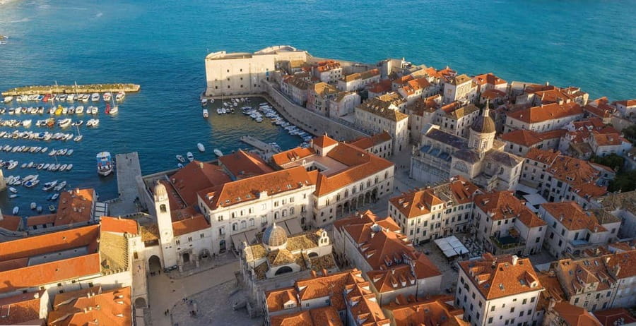 From Split/Trogir: Dubrovnik Guided Tour with a Stop in Ston - Rector’s Palace, Dominican Monastery, and St Blaise Church