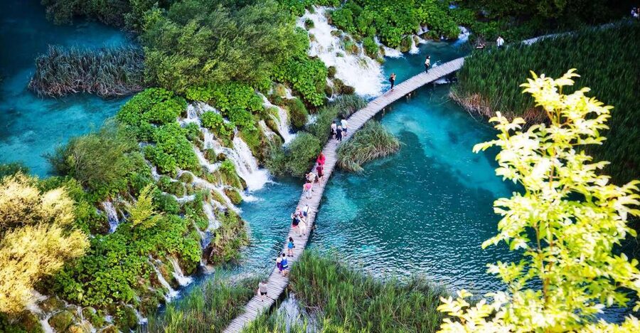 From Split/Trogir/Omiš: Plitvice Lakes Guided Group Tour - The best reason to book this: it fixes a tough day on your own